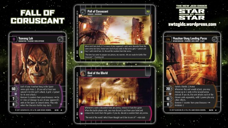 Star Wars Trading Card Game Star by Star Wallpaper 5 - Fall of Coruscant