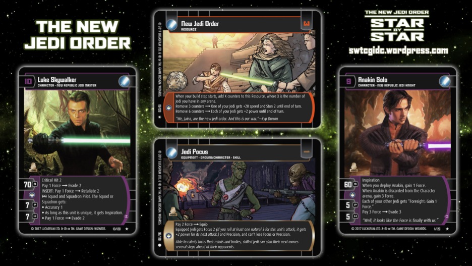 Star Wars Trading Card Game Star by Star Wallpaper 6 - The New Jedi Order