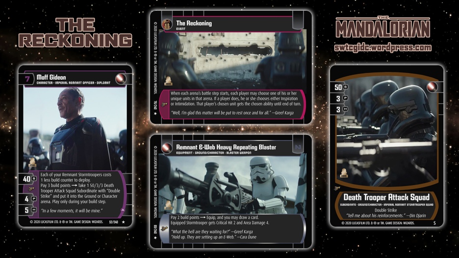 Star Wars Trading Card Game TM Wallpaper 6 - The Reckoning