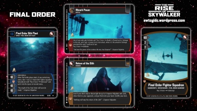 Star Wars Trading Card Game TROS Wallpaper 2 - Final Order