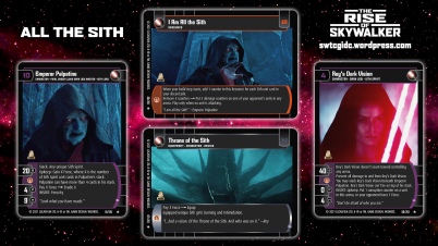 Star Wars Trading Card Game TROS Wallpaper 3 - All the Sith