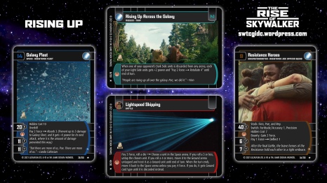 Star Wars Trading Card Game TROS Wallpaper 5 - Rising Up