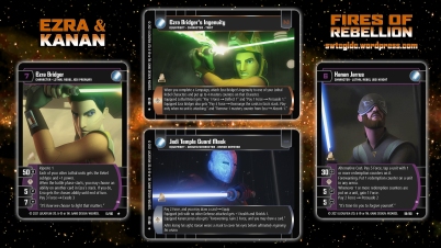 Star Wars Trading Card Game FOR Wallpaper 1 - Ezra & Kanan